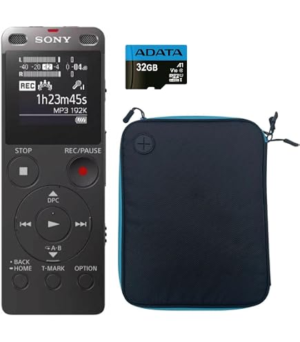 ICD-PX470F ICレコーダー ブラック [4GB ⁄ワイドFM対応] SONY