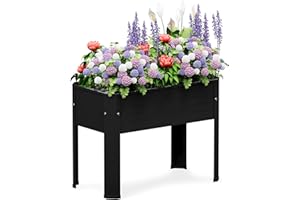 PROXRACER Raised Garden Bed with Tall Legs, Elevated Metal Planter Box for Vegetables, Herbs, Flowers - Outdoor Use in Backyard, Patio, Balcony & Deck