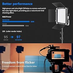 NEEWER 660 PRO RGB Led Video Light with APP