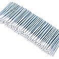 Chinco 200 Pieces Foam Swab Sponge Swab Foam Tips Sponge Stick for Inkjet Printer Print Head Camera Optical Lens Optical Equipment(Light Blue,3.66 Inch)