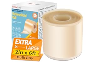 Hydrocolloid Roll Dressings Self-Adhesive Wound Hydrocolloid Tape Badages Highly Absorbent Invisible Waterproof Self-Cut Dres