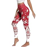 MAX TSOLMON Women's Christmas Leggings 3D Printed Holiday Costumes Fashion Casual Yoga Pants