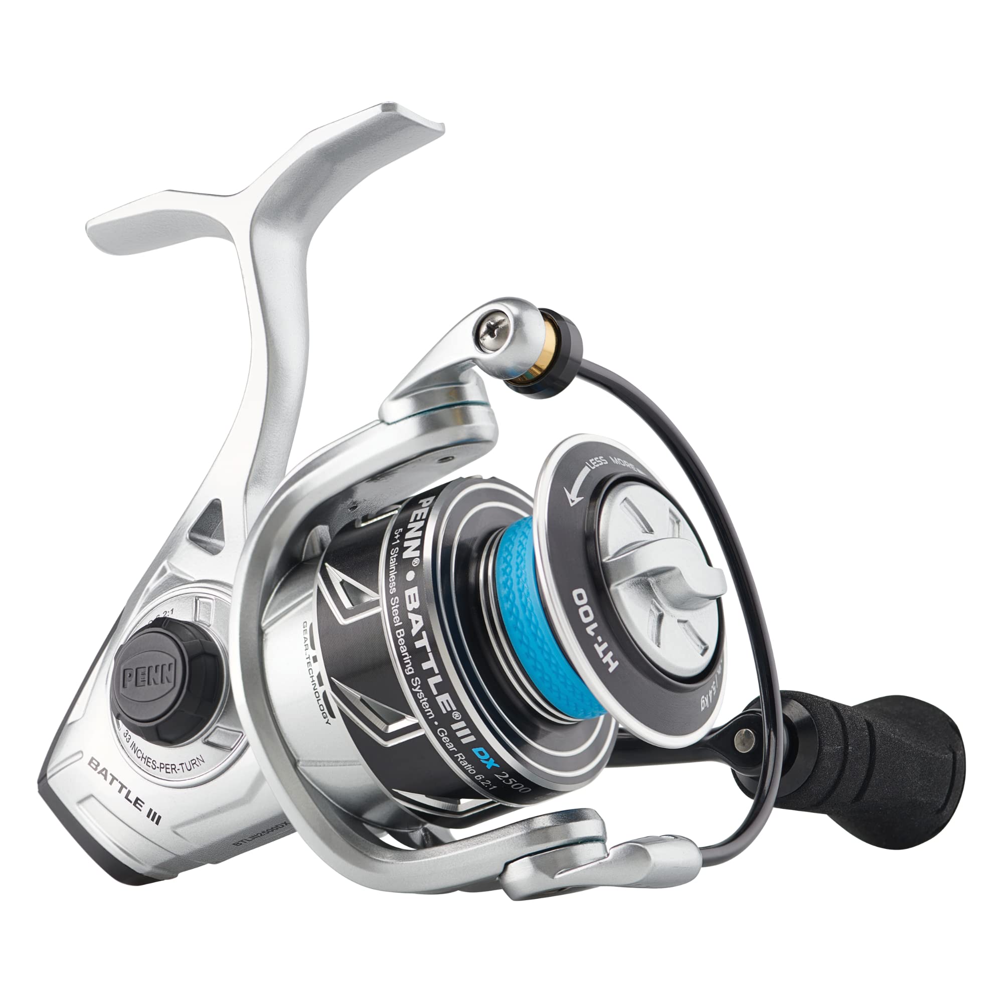 PENN Saltwater Fishing Spinning Reel BATTLE III 2500DX