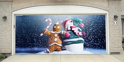 Amazon Com Re Usable 3d Effect Garage Door Cover Billboard