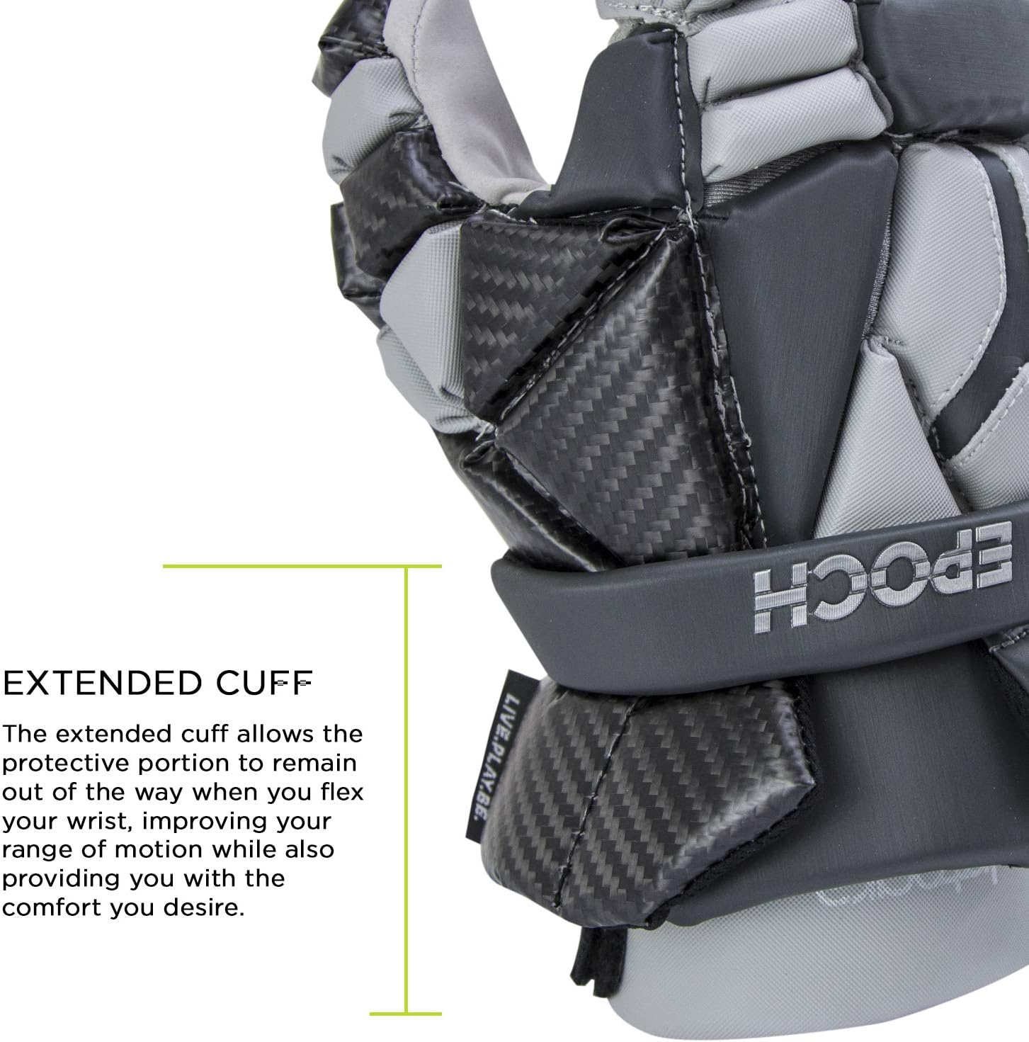 Epoch Lacrosse Integra Glove with Phase Change Technology for Attack, Middie and Defensemen : Sports & Outdoors