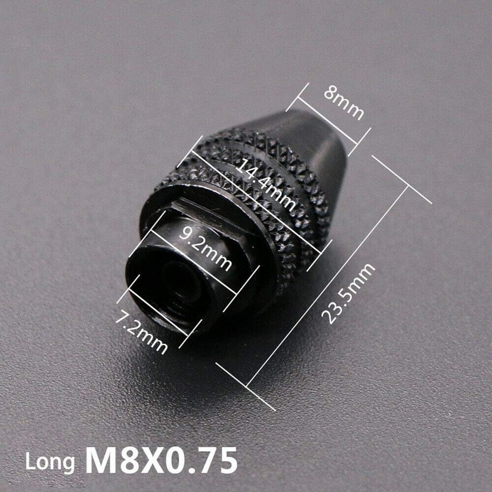 Keyless Chuck 0.3-3.2mm Drill Chuck Adaptor Electric Quick Change Drill Chuck Converter for Electric Grinder 1PCS (M8x0.75mm Long) - Image 3