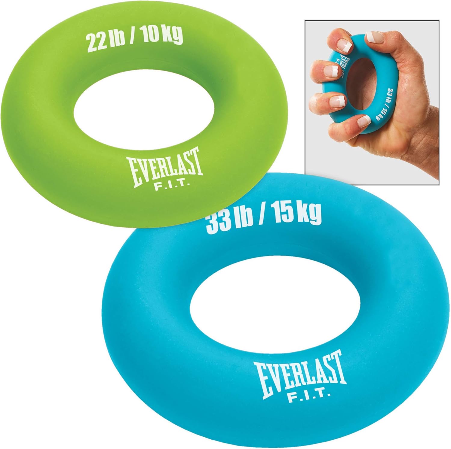 Everlast Silicone Hand Grip Set of 2, Hand Strengtheners Amazon Canada