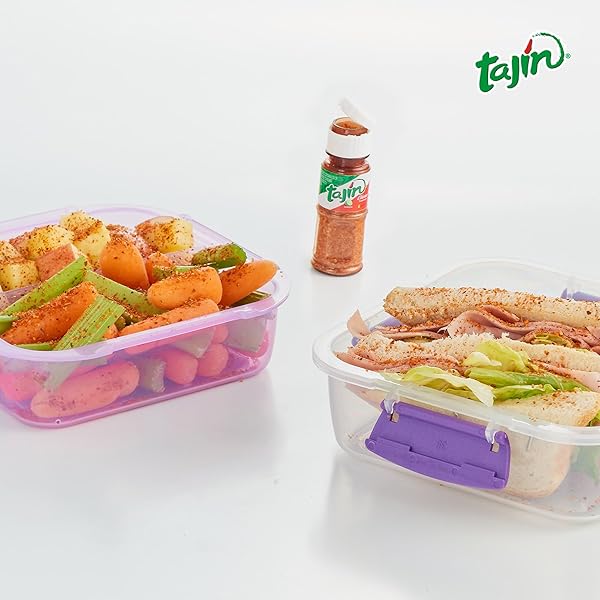 TAJÍN CLÁSICO CHILE LIME SEASONING MINI DISPLAY 0.35 OZ, 40 MINI BOTTLES (PACK OF 1)