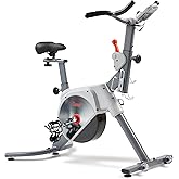 Sunny Health & Fitness Prime Magnetic Belt Drive Indoor Stationary Cycling Bike w/Free Exclusive SunnyFit App Bluetooth Connection – SF-B122061