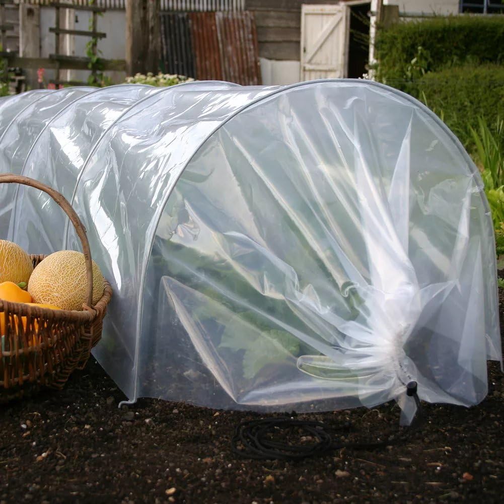 3M POLY Garden Cloche Tunnel Long Grow Plant Cover Protection Protector Cloches (Large) Amazon