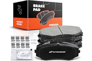 A-Premium Front Ceramic Disc Brake Pads Set Compatible with Select Ford, Lincoln and Mazda Models - Edge 2007-2016, MKX 2007-