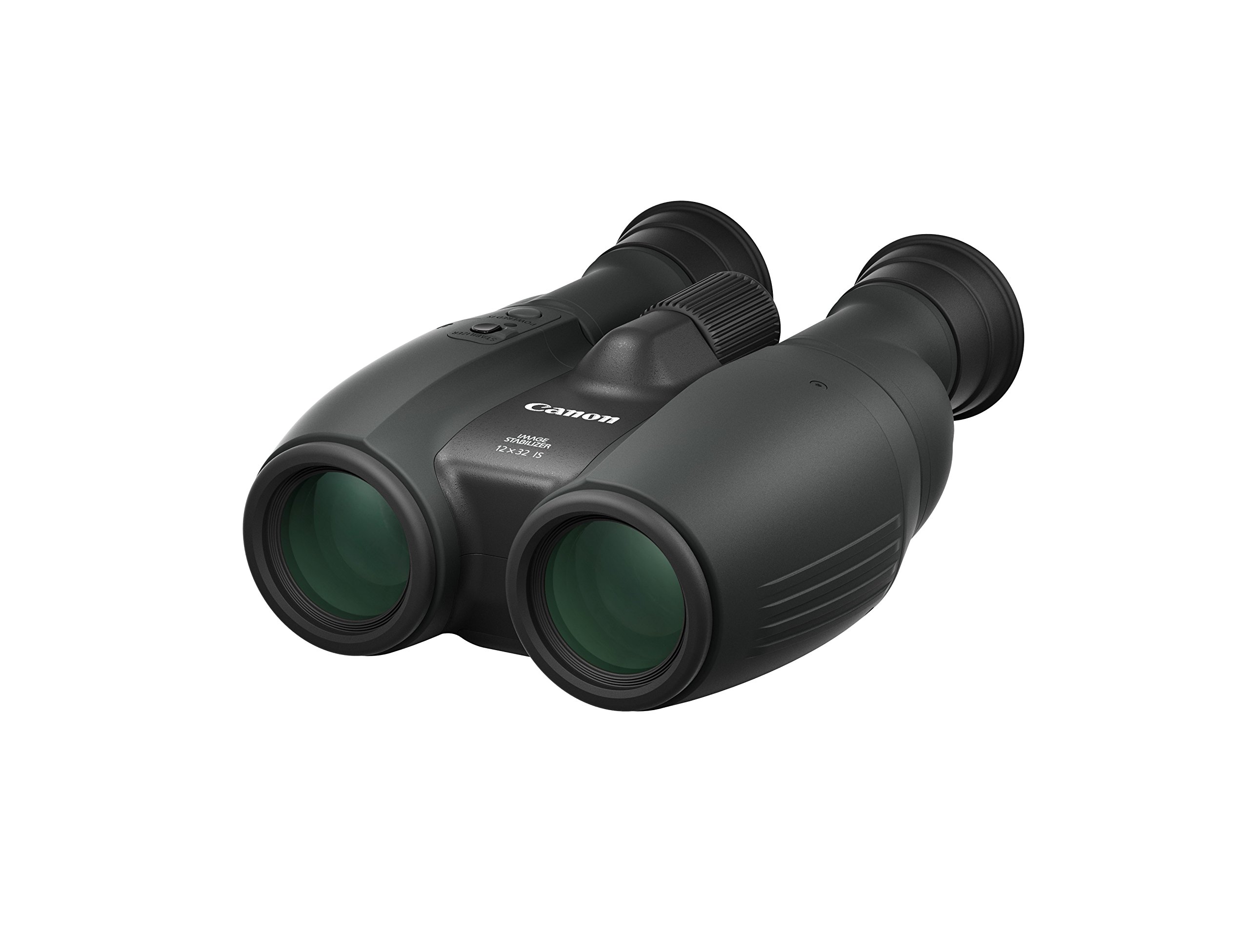 Canon 12x32 IS Portable Travel Binoculars - 12x Magnification, Image Stabilisation - Compact, Lightweight Design - Porro II Prism Optics - Ideal for Birdwatching, Nature, Sports