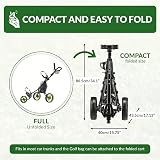 Caddytek CaddyLite 11.5 V3 Golf Push Cart 3 Wheel Lightweight Foldable view 7