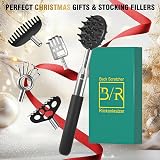 VOMEP Telescoping Back Scratcher 5 Detachable Heads Gift for Men view 8