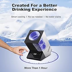Electric Wine Chiller, Single Bottle Cooler for