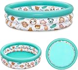Bestway Safari Pals Kids Paddling Pool 101L Water Capacity Kiddie Pool