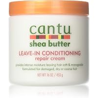 Cantu Leave-In Conditioning Repair Cream & Gro Strong – Soin Réparateur Et Fortifiant Cheveux – Neuf