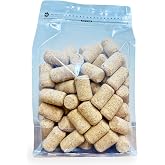 100 Corks in a Bag- Made in Portugal (38 x 22#8 Short, Agglomerated Deluxe