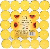Price's Citronella Tealights 25 Pack Outdoor Decorative Candles view 1