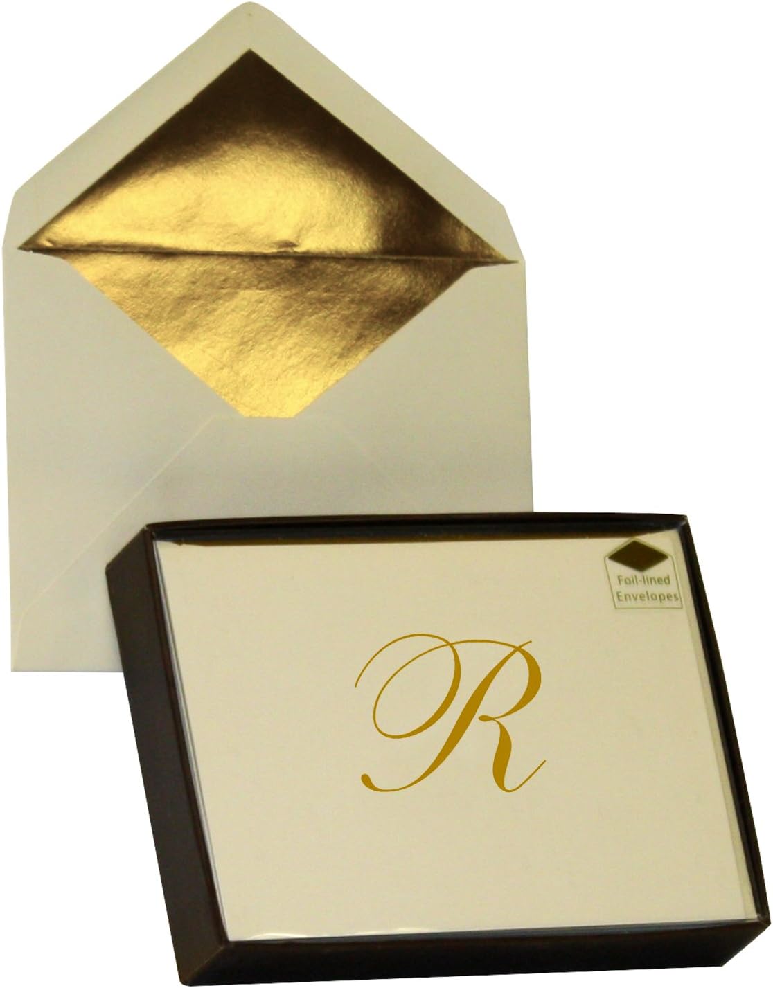 Designer Greetings Monogram Boxed Note Cards Letter R Amazon.co.uk