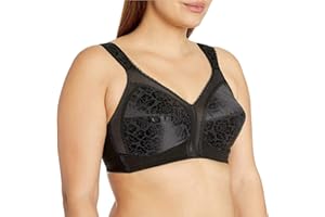 Playtex Womens 18 Hour Comfort-Strap Wireless Bra, Full-Coverage Bra with 4-Way Trusupport, Single & 2-packFull Coverage Bra
