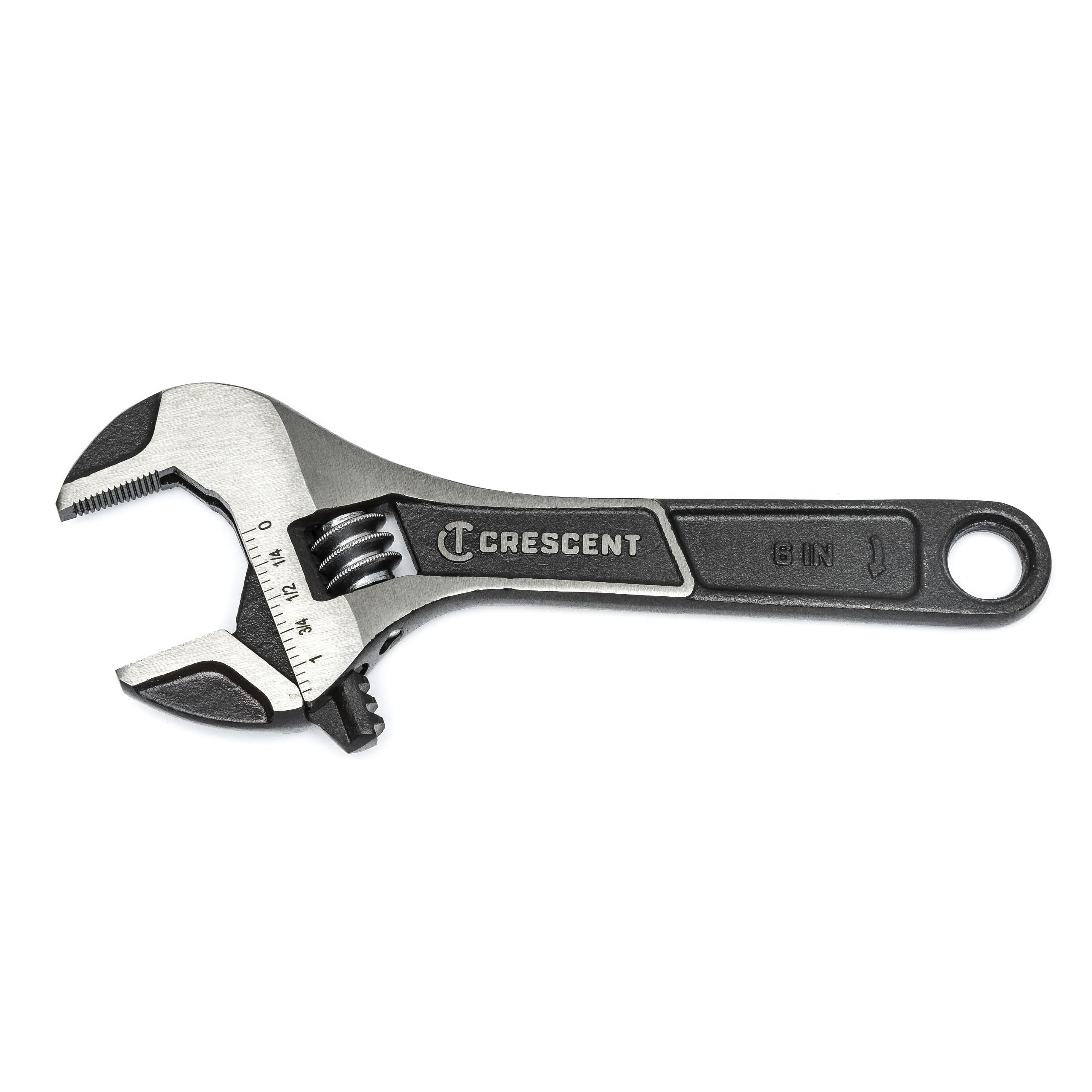 Crescent ATWJ26VS Adjustable Wrench/Spanner with Expanded Jaw Capacity (6''/152 mm)