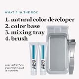 JUST FOR MEN Color Gel Mustache Beard M35 Medium Brown 1 Each Pack of 4 view 5