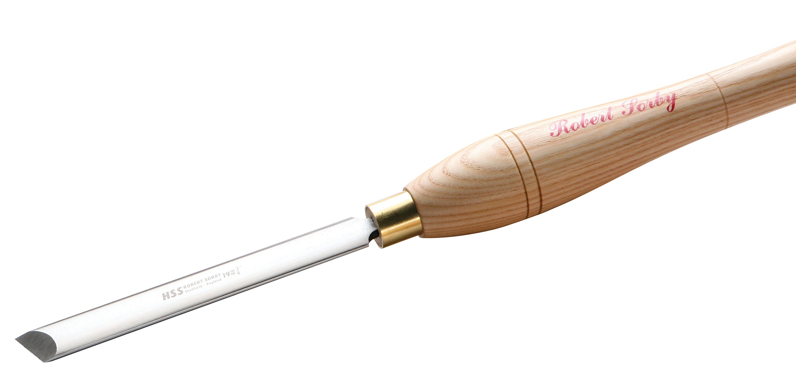 Robert Sorby 809H 1/2” Oval Skew Lathe Turning Tool Overall Length 16