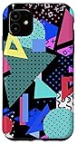 iPhone 11 80s Geometric Memphis Pattern Vintage