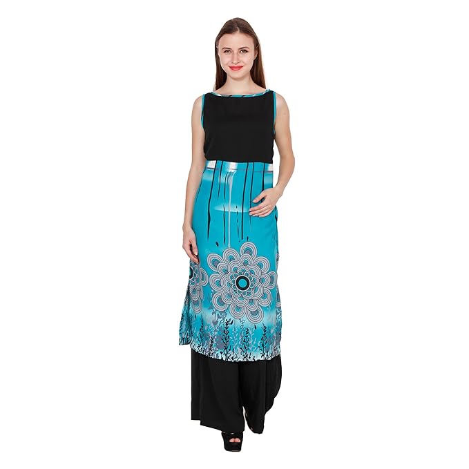 boat neck kurti
