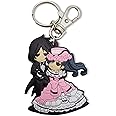 Great Eastern Entertainment Black Butler Sebastian & Ciel Dance PVC Keychain,White,black,red,yellow,green,blue
