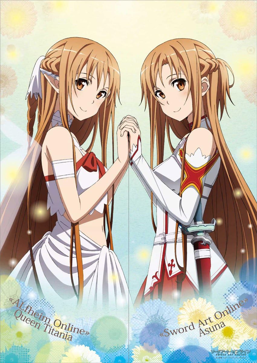 Amazon ソードアート オンライン のれん アスナ ティターニア アニメ 萌えグッズ 通販