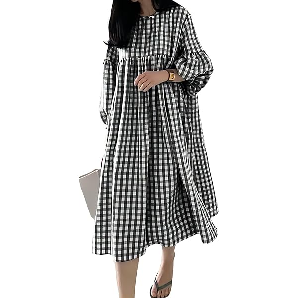 ハーリップトゥ Pantheon Checked Knit Dress herlipto Pantheon Checked Knit Dress