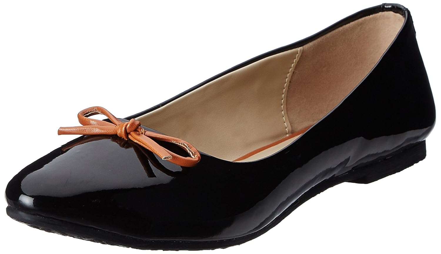Buy BATA Women�s LYSA Black Ballet Flats 8 UK/India (41