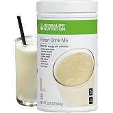 Herbalife HERBALIFE Protein Drink Mix: Vanilla flavor 840g, Nutrient Dense Healthy Snack, Protein