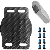 Leg Length Cleat spacers shims for Speedplay Zero for Wahoo Pedals Height: 0.5-2MM Long and Short Leg Adjustment Pads Fitting Shim(2mm+8screw)