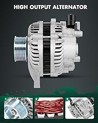 SCITOO Alternator 11176N Fits for Honda for
