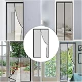 Koorium Magnetic Fly Screen Door Curtain Bug Mesh Insect Protection 90x210cm view 6