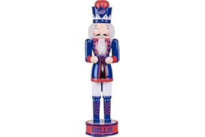 foco NFL Team Logo Collectible Holiday 14" Nutcracker