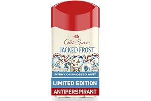Old Spice Antiperspirant & Deodorant for Men, Holidudes Limited Edition, 24/7 Sweat Protection, Stocking Stuffer, Jacked Frost Frosted Mint Scent, 2.6 oz
