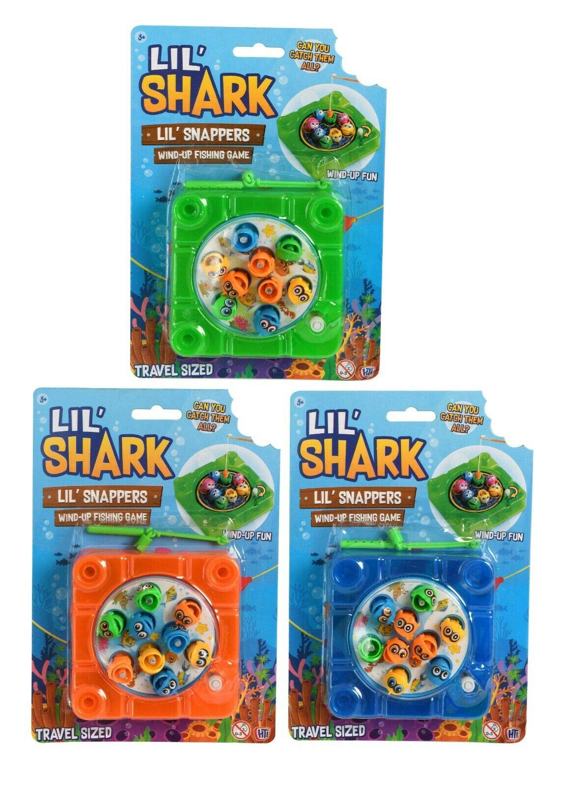HTI kids childs shark fishing game catch the sharks toy Christmas stocking filler