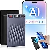 RECPOINT AI Voice Recorder, Professional Voice Activated Recorder with AI Transcription & Summarize, 64GB Storage, 30H Battery, Noise Cancellation and AI Note Taker for Meetings and Interviews & calls