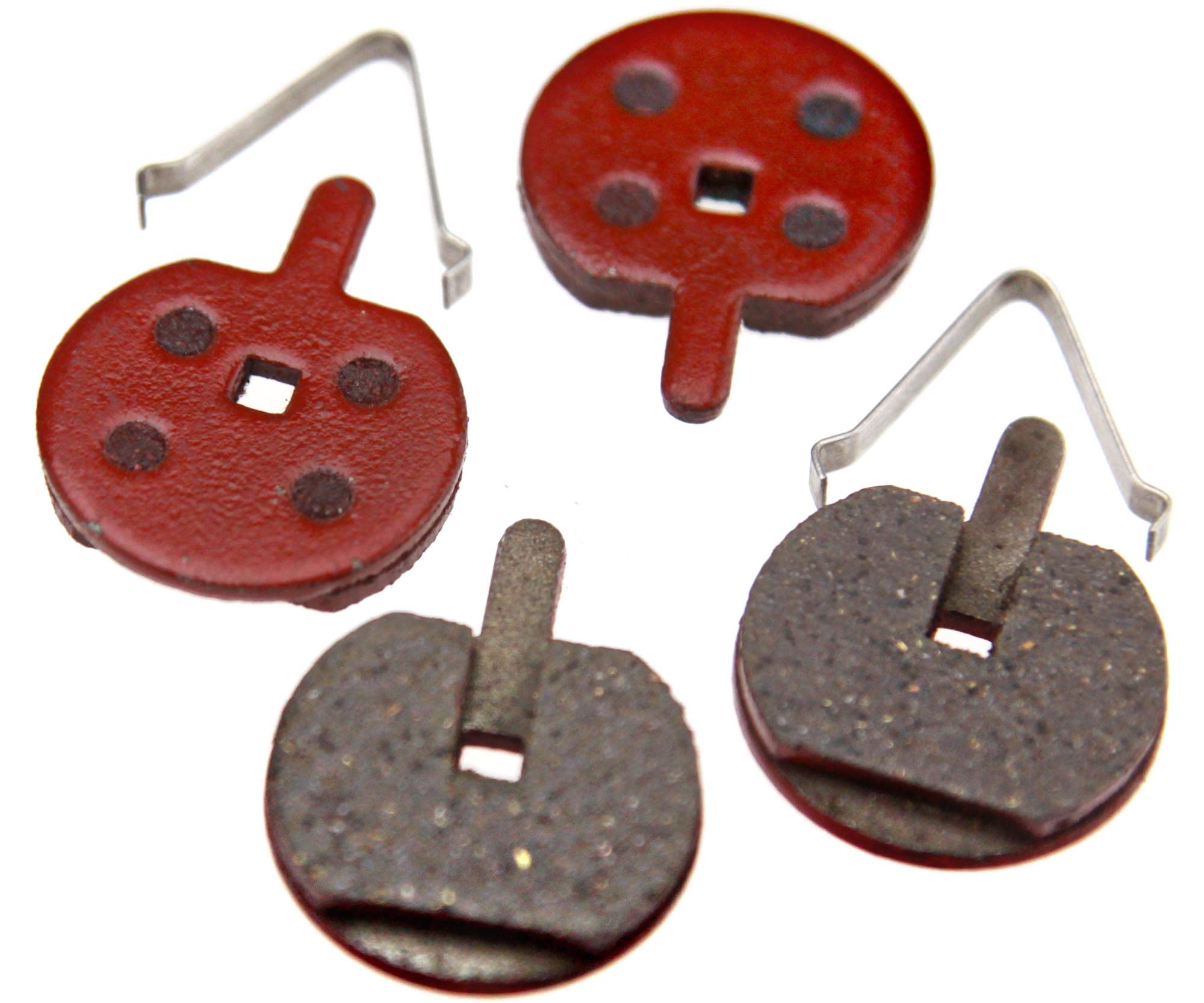 eMagTech 4pcs 22.5mm Bike Cycling MTB Resin Disc Semi Brake Pads FOR JAK-5 JAK Zoom