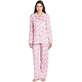 Casual Nights Women's Sleepwear Long Sleeve Floral Pajama Set