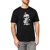 KARL LAGERFELD Mens Crewneck Short Sleeve Graphic Design Relaxed Fit T-Shirt