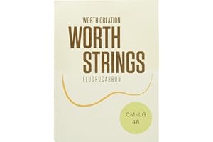 WORTH STRINGS Worth CM-LG Clear Fluorocarbon String Set (Low-G for Ukulele)
