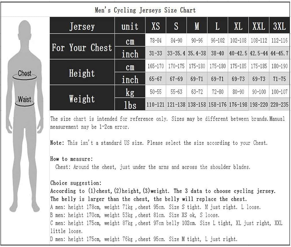 Mens Cycling Jersey Shirt,2020 Short Sleeve Bike Jersey Riding Tops Outdoor MTB Cycling Clothing: Clothing
