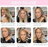 Jsdoin Heatless Hair Curlers Sponge Large Rollers DIY Hairstyle & Silk view 7