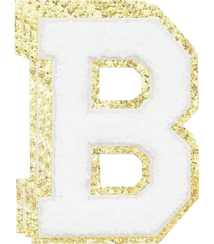 Letter Y Chenille Iron-On Patch - 4.5" Golden Yellow/Black Varsity Alphabet For Jackets & Bags