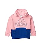 adidas Girls' Hooded Fleece Pullover